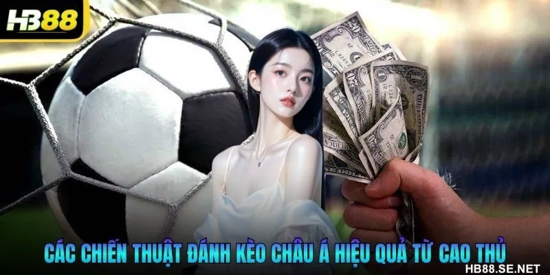 Các chiến thuật đánh kèo châu Á hiệu quả từ cao thủ